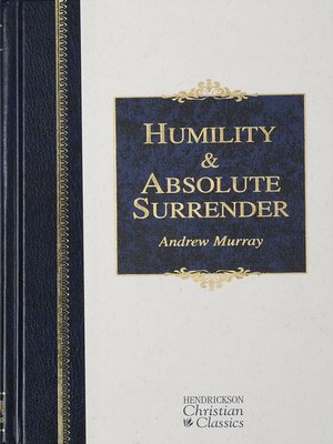 cover image of Humility / Absolute Surrender